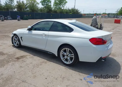 2015 BMW 428I from USA, damaged, VIN WBA3N3C52FK234691